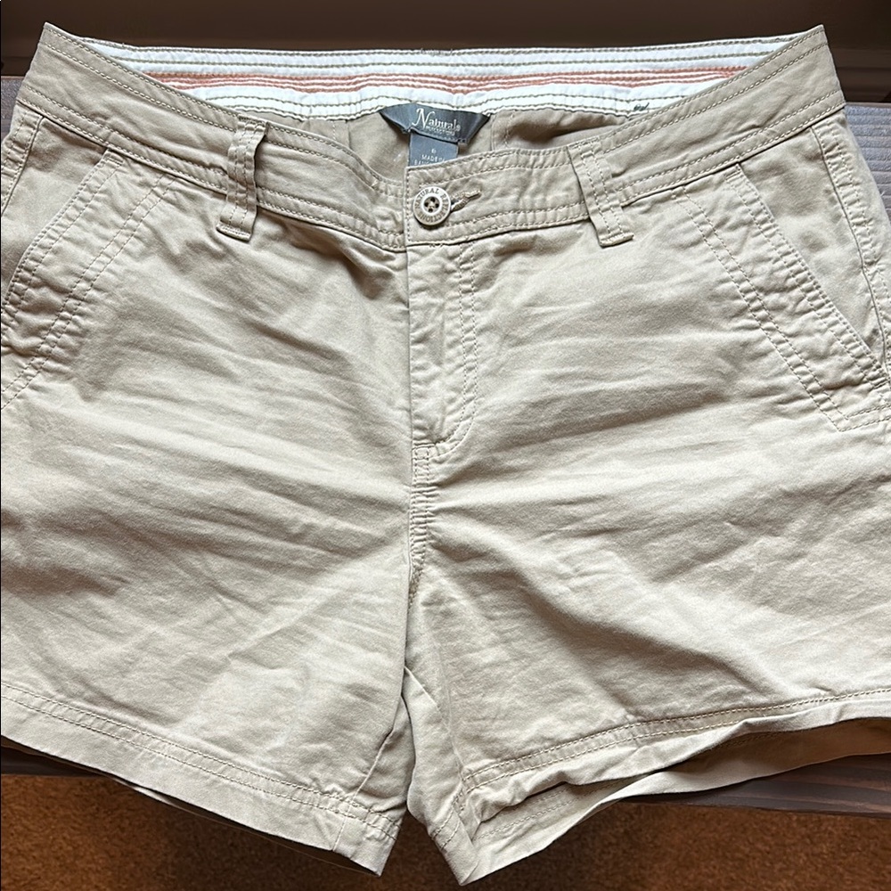 Tan Casual Shorts Size 8